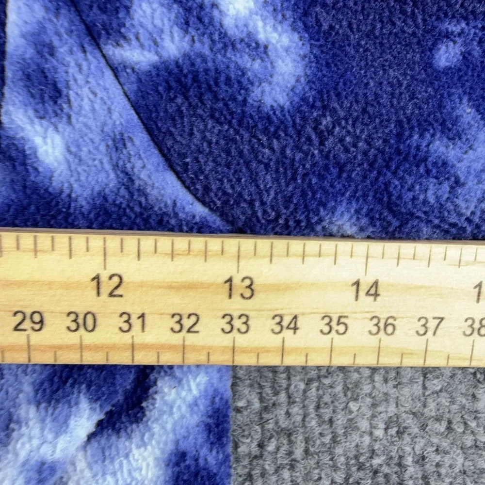 Columbia Fleece Jacket Girls XS 6/6X Blue Disney Frozen II Tie Dye Full Zip